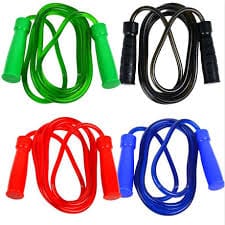 Skipping rope for cardio training, weight loss, and home fitness workouts